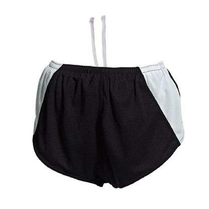 【送料無料】ウィメンズランニングパンツ | ユニフォーム | 1枚 | P5590 | ブラック×ホワイト