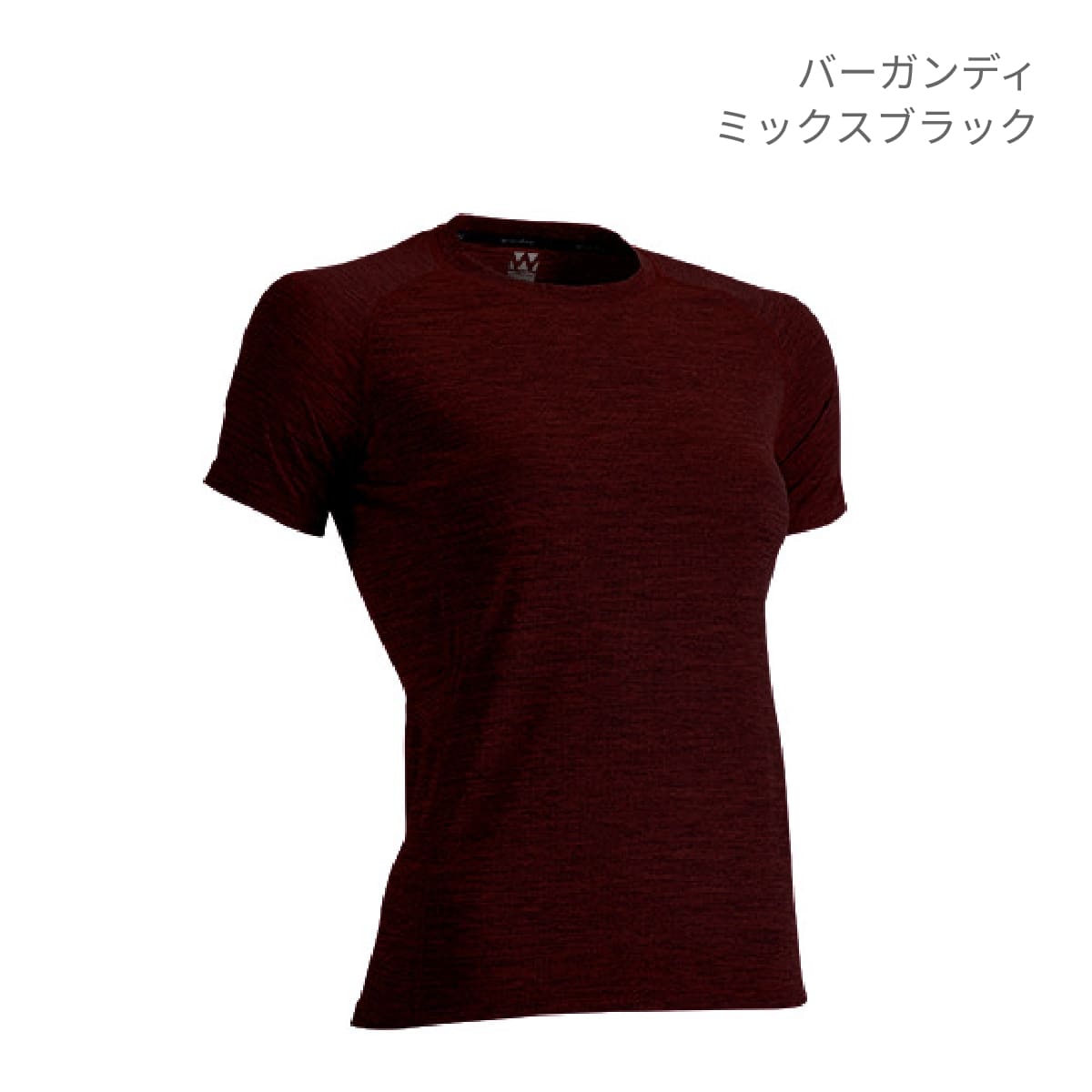 【送料無料】ウィメンズフィットネスTシャツ | ユニフォーム | 1枚 | P720 | ピンクカーネーションミックスブラック