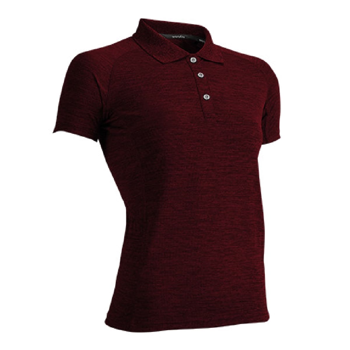 【送料無料】ウィメンズフィットネスポロシャツ | ユニフォーム | 1枚 | P725 | ピンクカーネーションミックスブラック