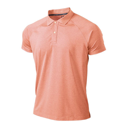 【送料無料】フィットネスストレッチポロシャツ | ユニフォーム | 1枚 | P815 | ブラックミックスホワイト