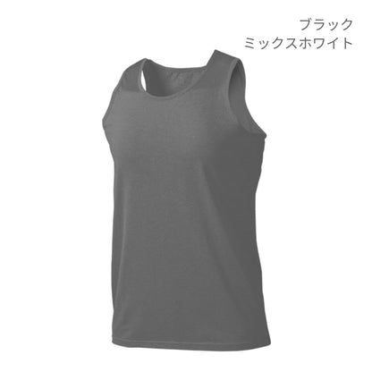 【送料無料】フィットネスストレッチタンクトップ | ユニフォーム | 1枚 | P870 | バーミリオンミックスホワイト