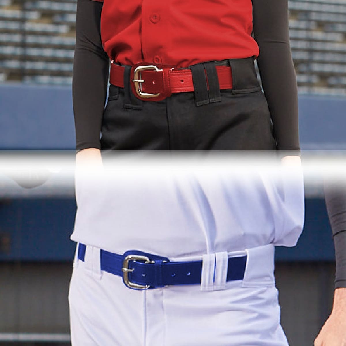 【送料無料】ベースボールベルト | ユニフォーム | 1枚 | P90 | ホワイト