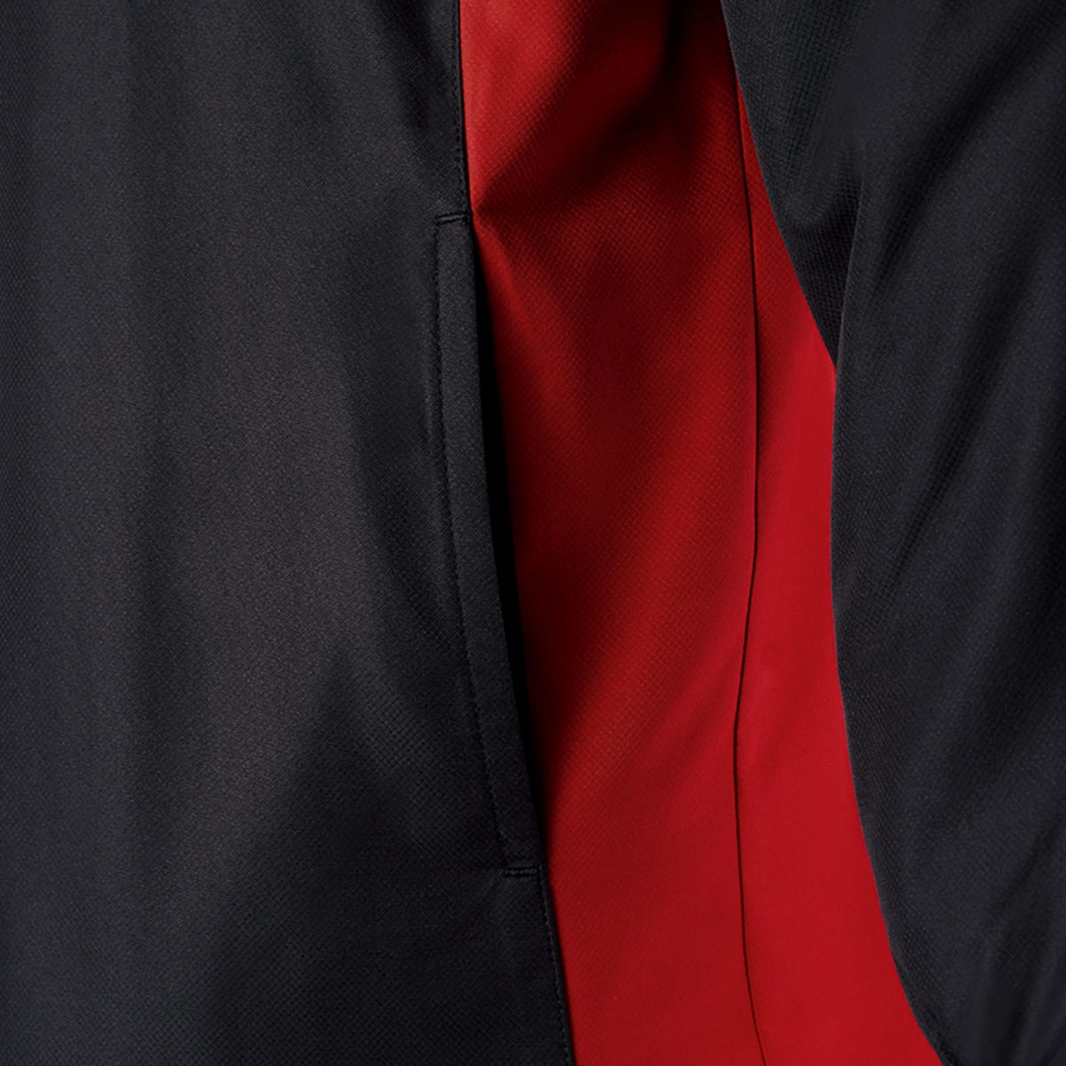 裏トリコットブレーカージャケット | ユニフォーム | 1枚 | P6700 | ブラック×ロイヤルブルー