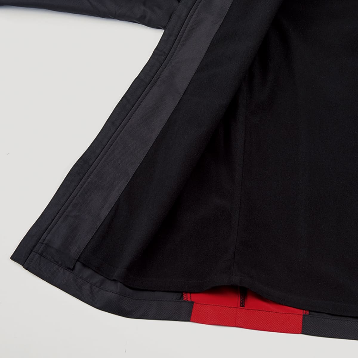 裏トリコットブレーカージャケット | ユニフォーム | 1枚 | P6700 | ダークレッド×ブラック